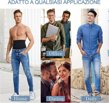 Men's Seamless Microfiber Tummy Tucker Brief